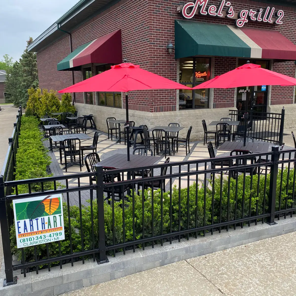 Commercial landscaping project for Oakland County business